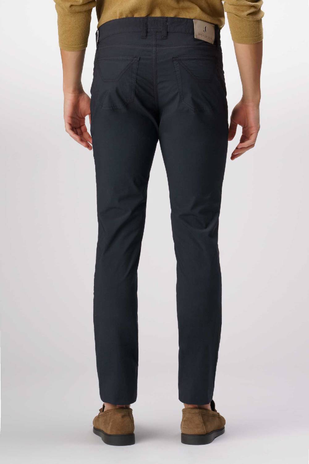 Jeckerson John - Pantalone 5 tasche con toppa blu scuro Pezzi Unici
