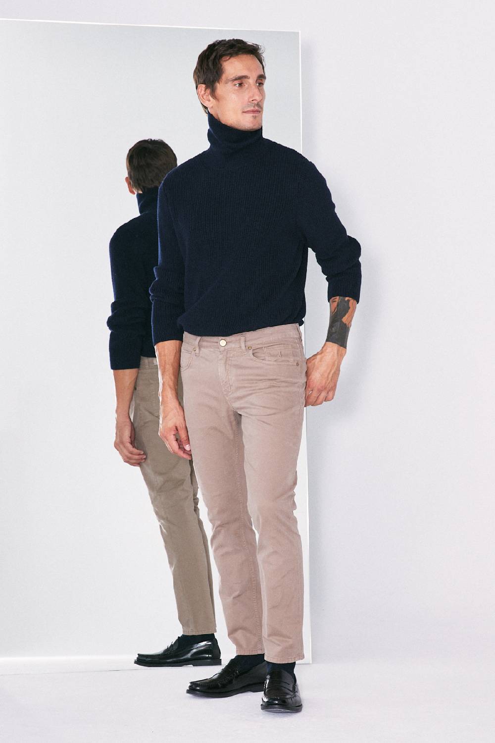 Jeckerson Pantalone skinny in gabardina stretch Hotsell