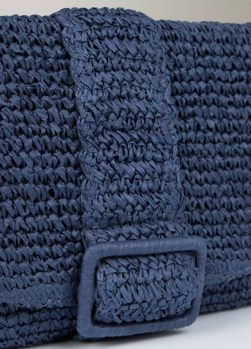LES COPAINSClutch in carta intrecciata Saldi
