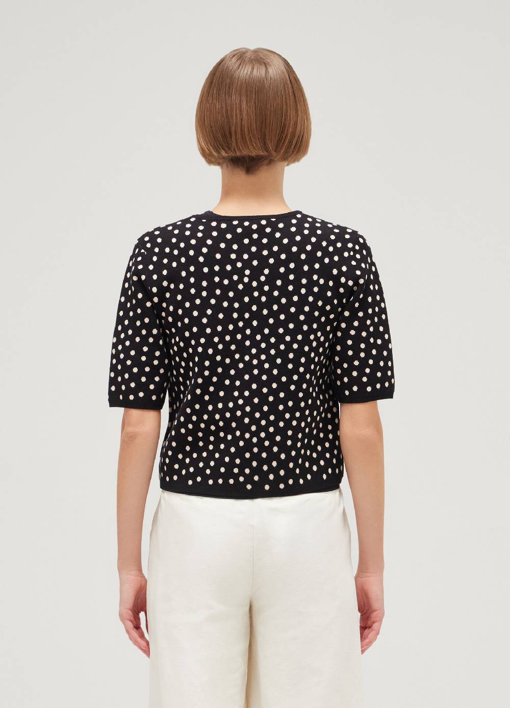 LES COPAINSCardigan tricot a pois 2025