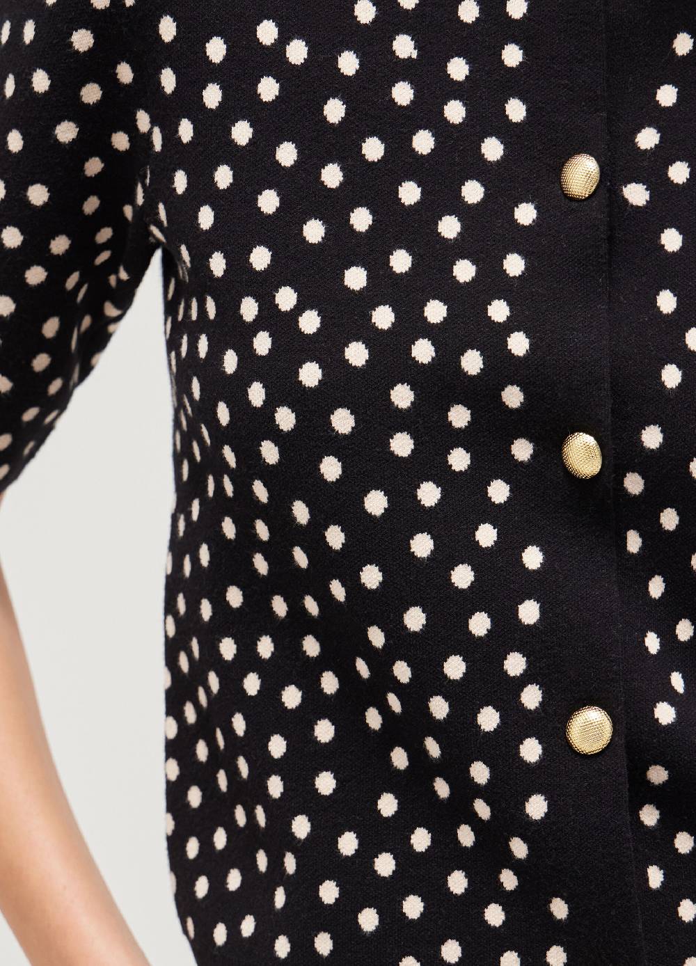 LES COPAINSCardigan tricot a pois 2025