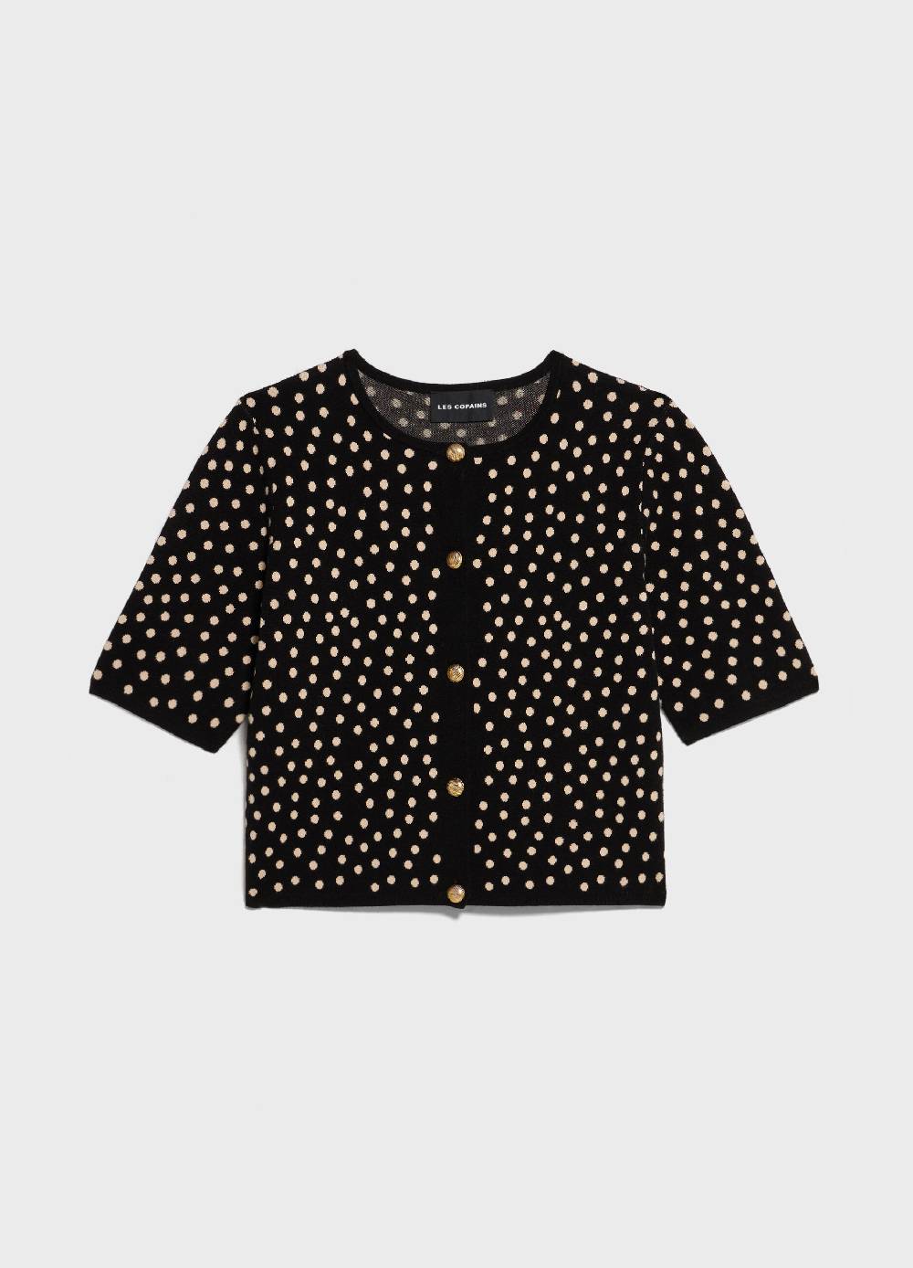 LES COPAINSCardigan tricot a pois 2025