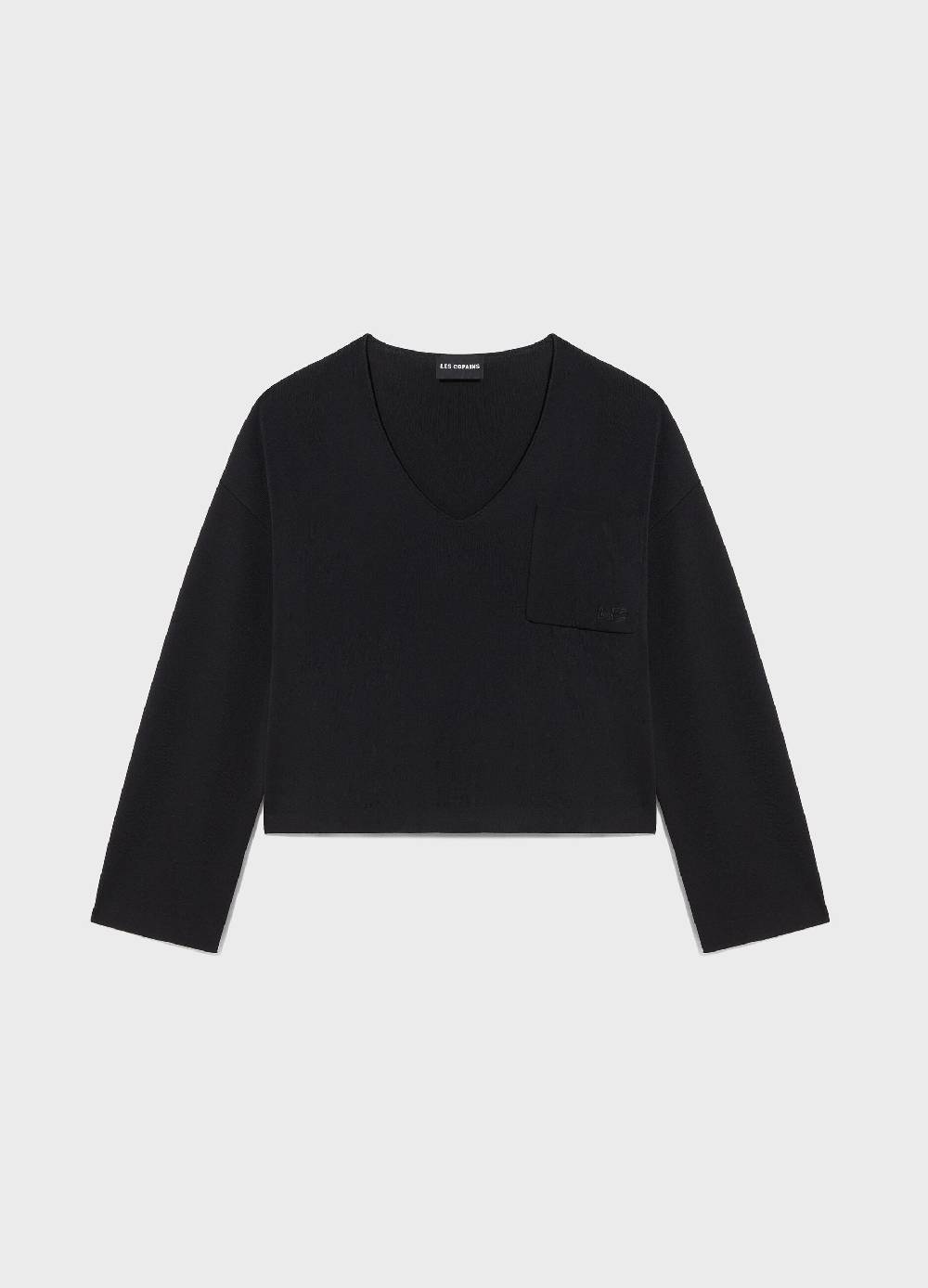 LES COPAINSMaglia tricot con scollo a V in misto viscosa Qualità