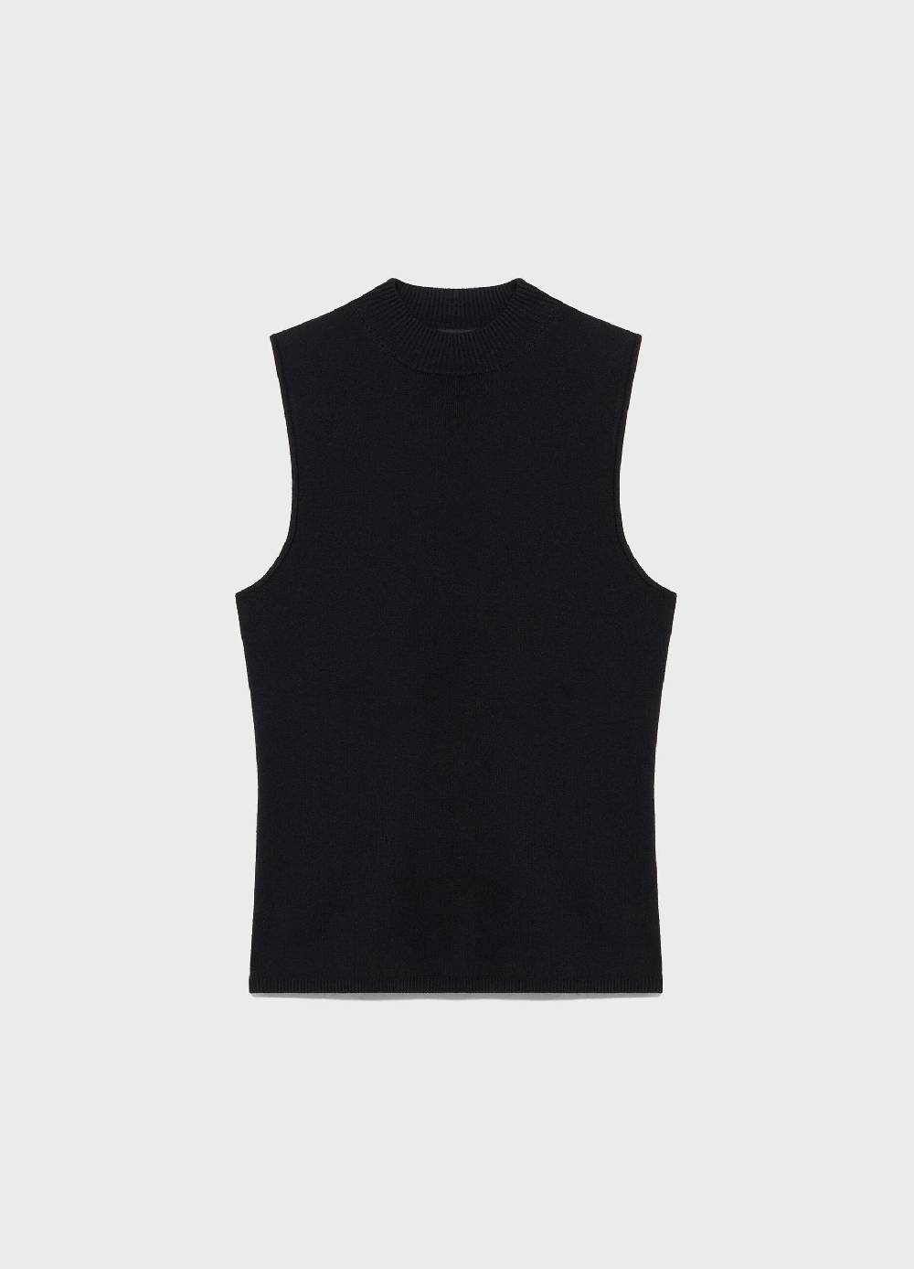 LES COPAINSTop smanicato tricot a lupetto Pezzi Unici