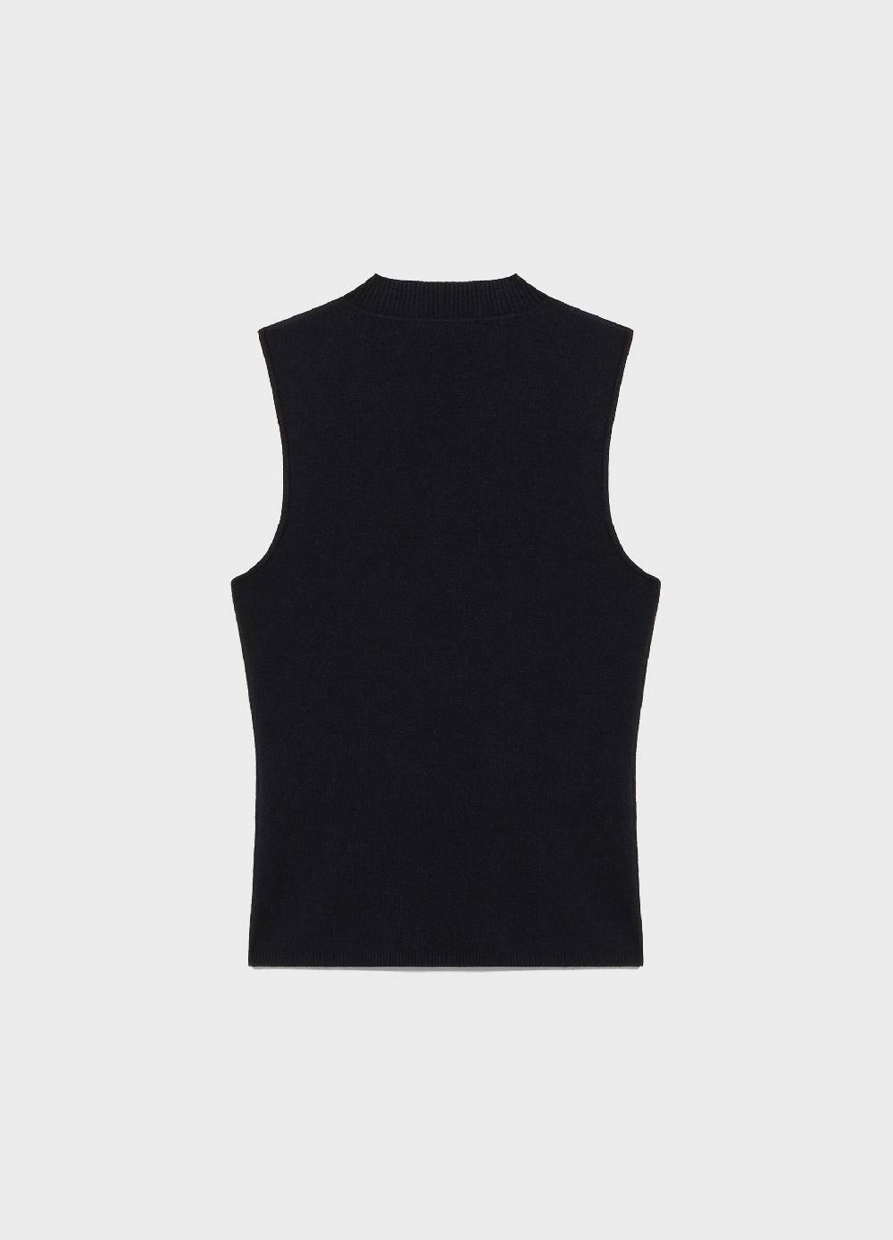 LES COPAINSTop smanicato tricot a lupetto Pezzi Unici