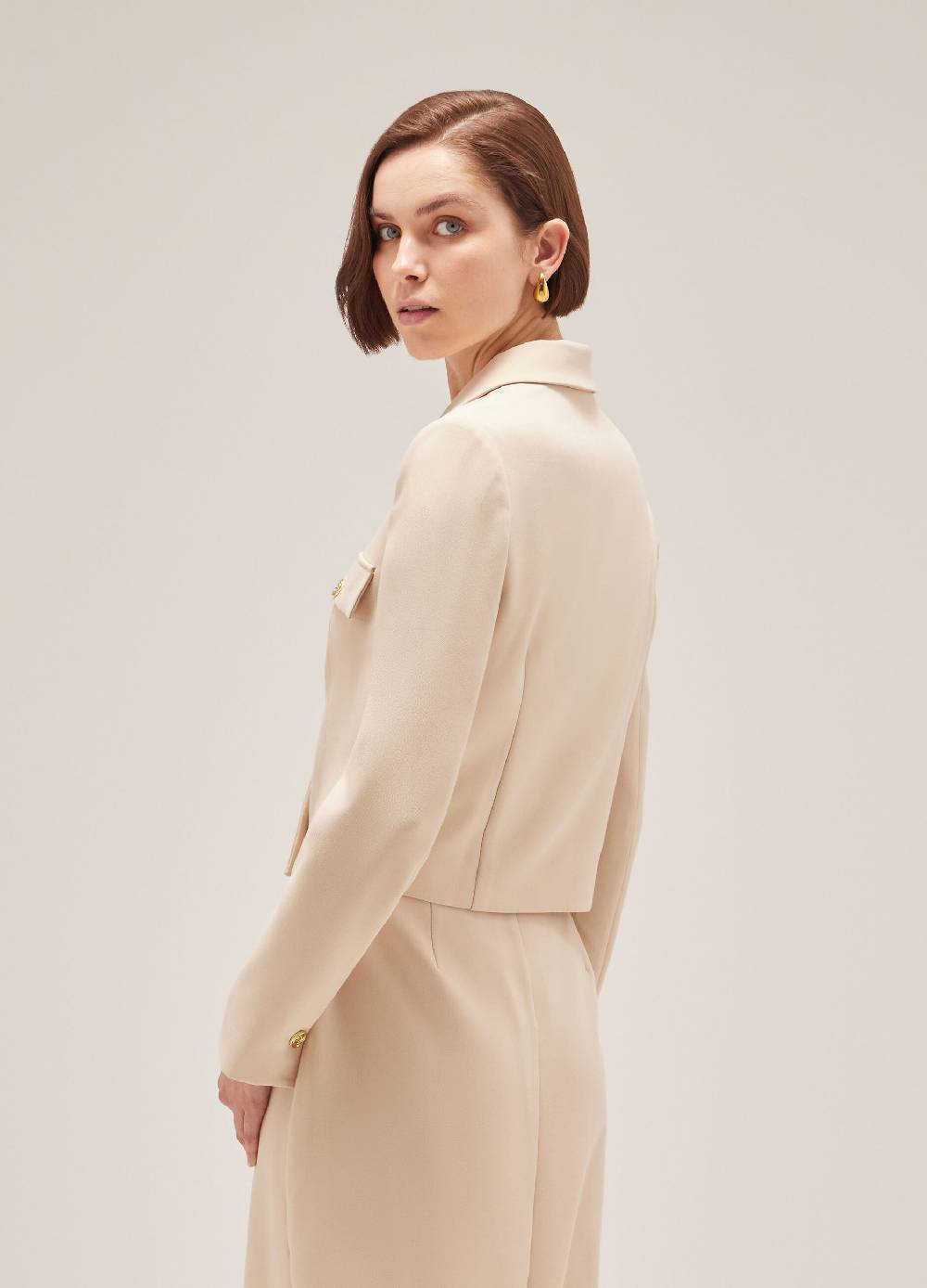 LES COPAINSBlazer cropped Negozi Online