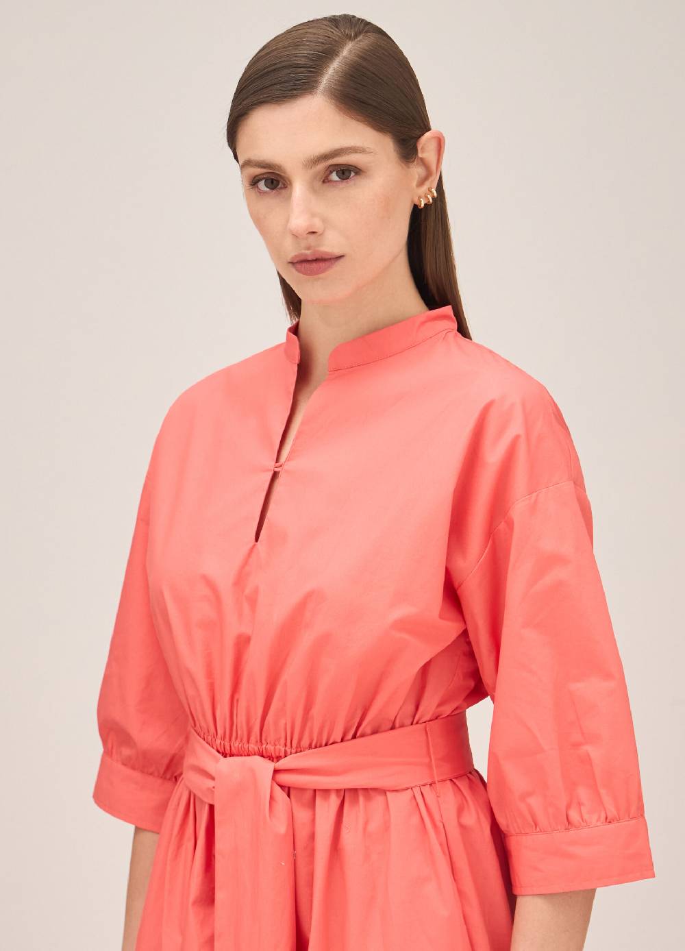 LES COPAINSAbito midi in cotone Hotsell