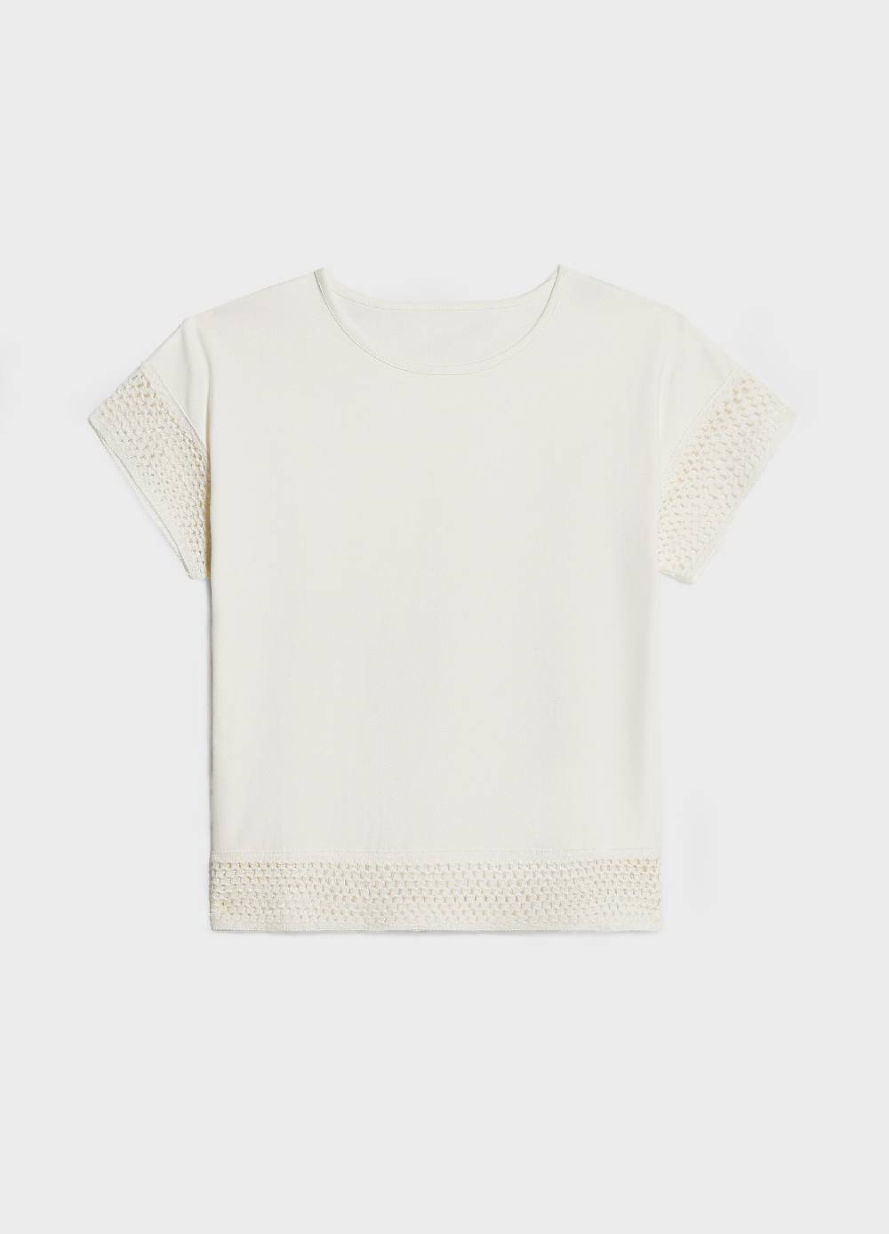 LES COPAINST-shirt con inserti a rete Vendita Economica