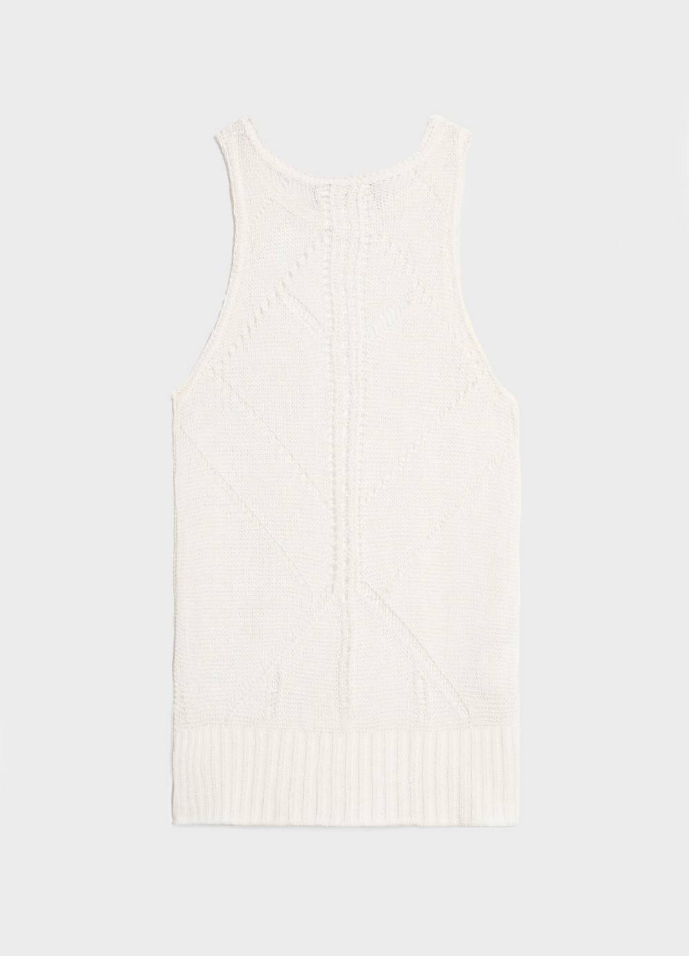 LES COPAINSCanotta tricot traforata Negozio
