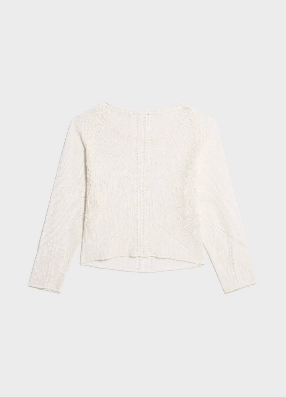LES COPAINSMaglia tricot traforata In Saldo