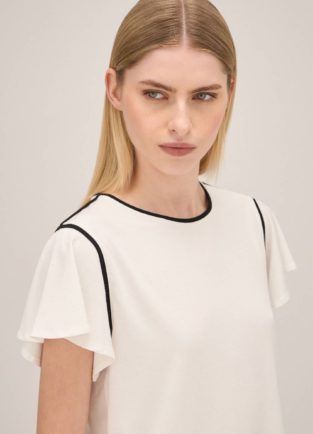 LES COPAINST-shirt con profili a contrasto 2025