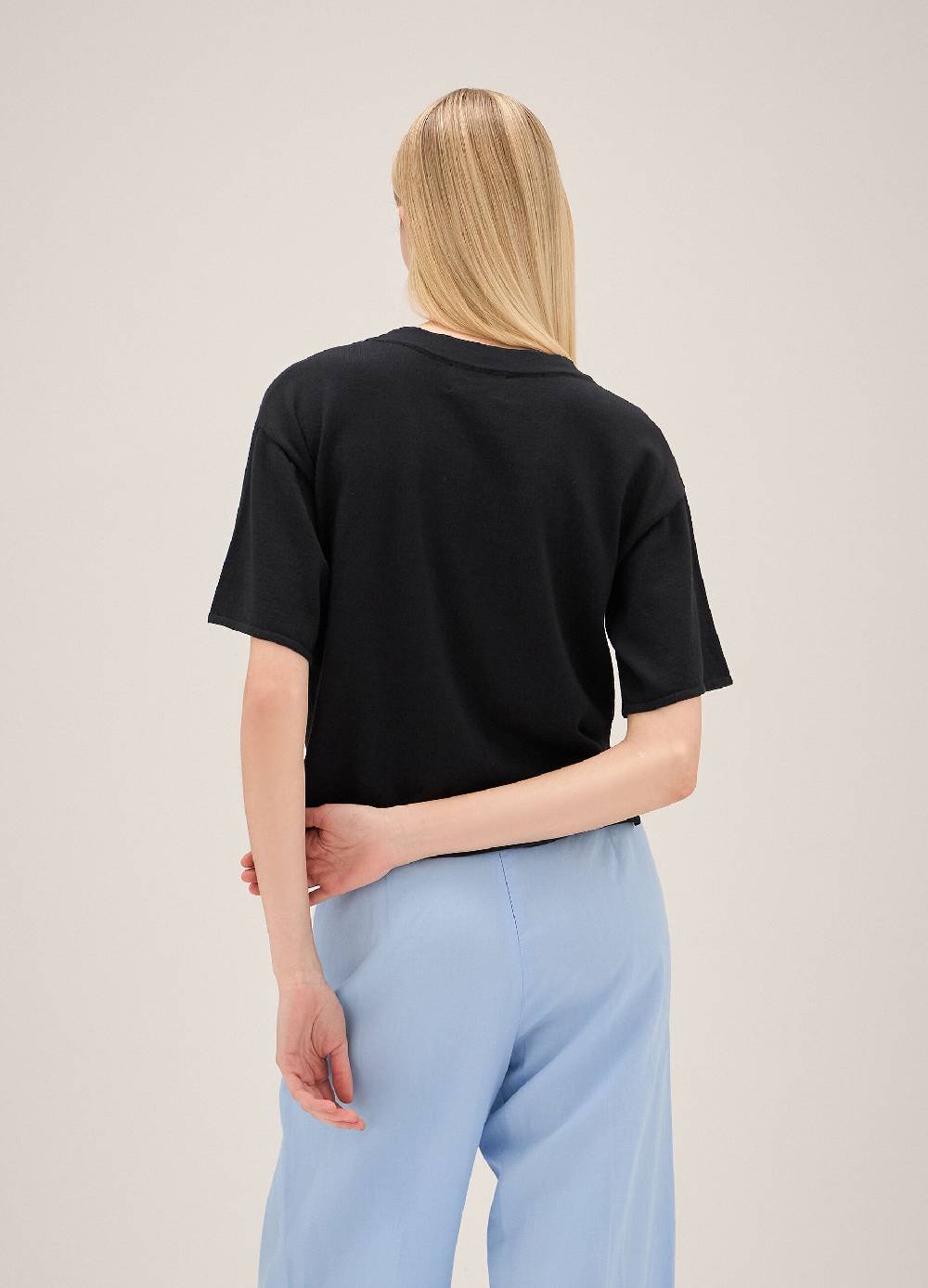 LES COPAINSMaglia tricot in cotone 2025