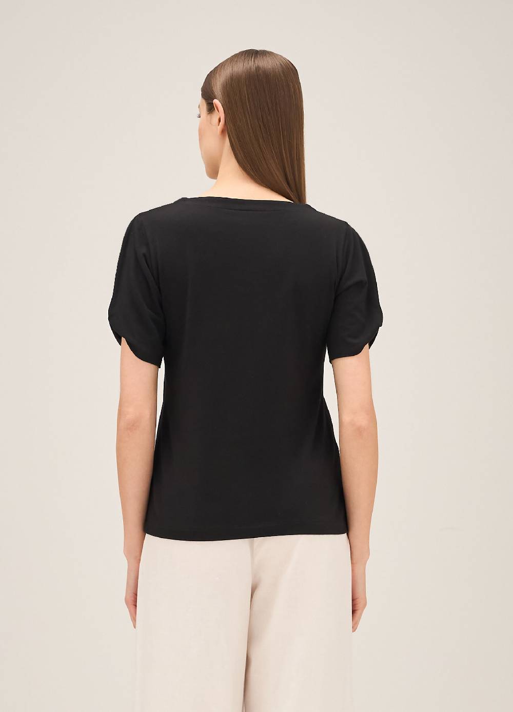 LES COPAINST-shirt in cotone e modal Acquista Ora