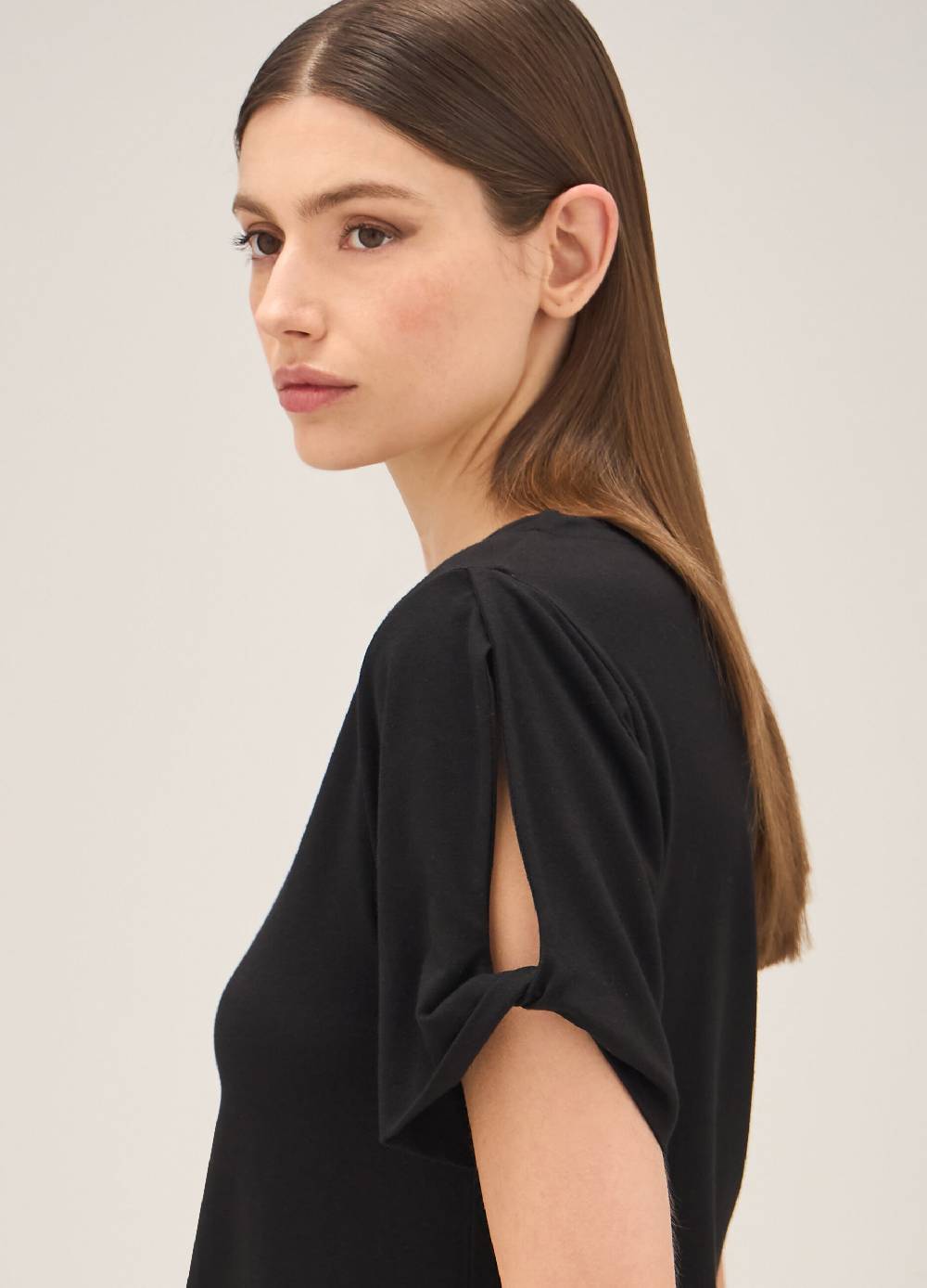 LES COPAINST-shirt in cotone e modal Acquista Ora
