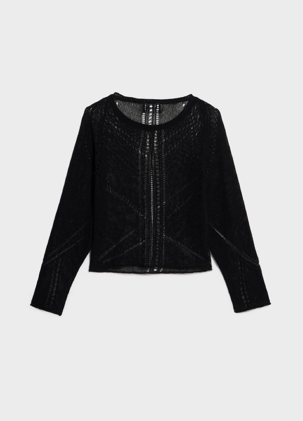 LES COPAINSMaglia tricot traforata Consegna Veloce