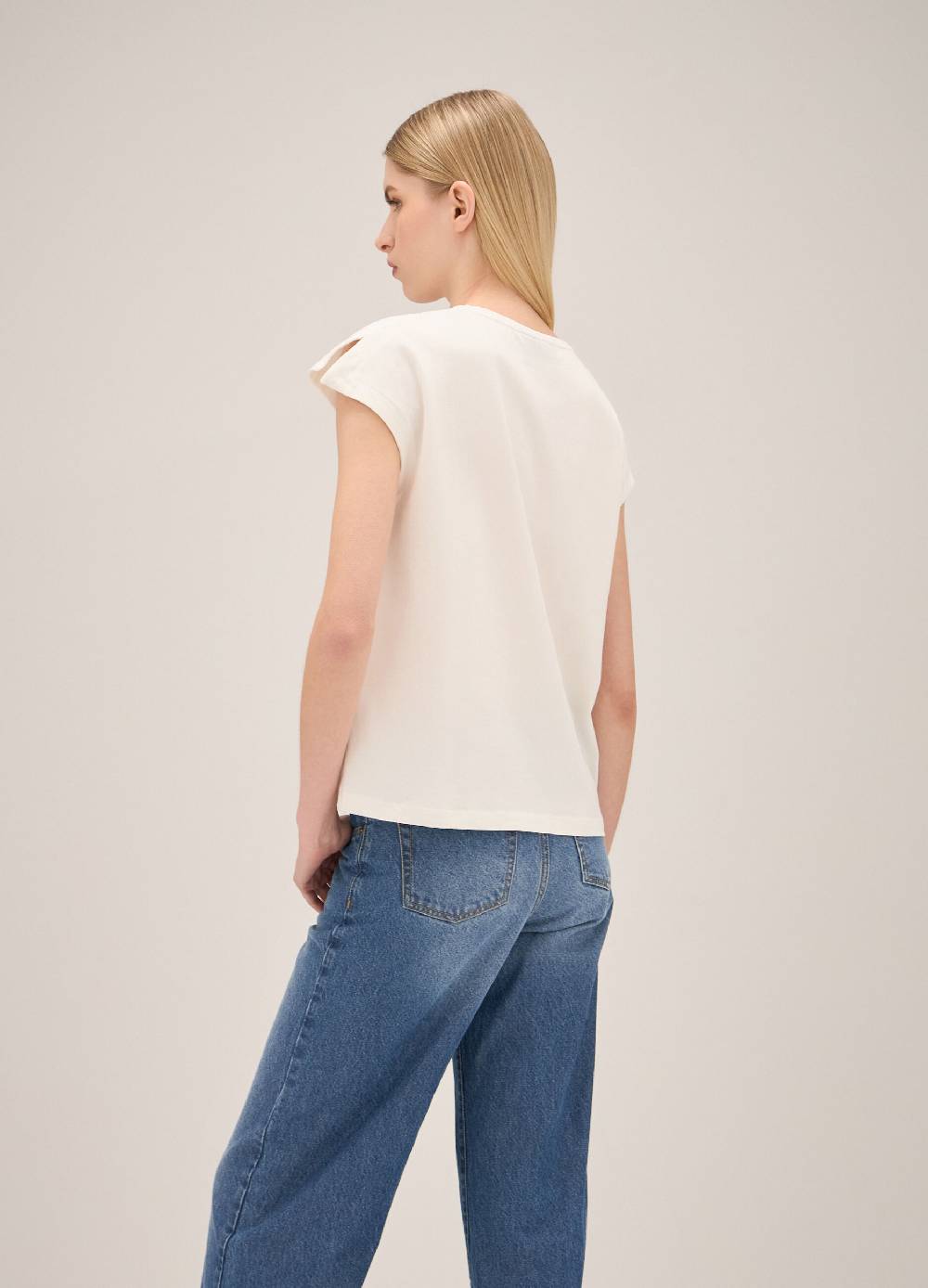 LES COPAINST-shirt con lettering ricamato Fino Al -60%