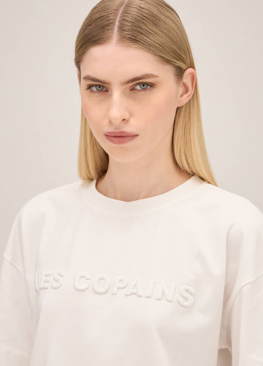 LES COPAINST-shirt a maniche corte con logo Affare Del Giorno