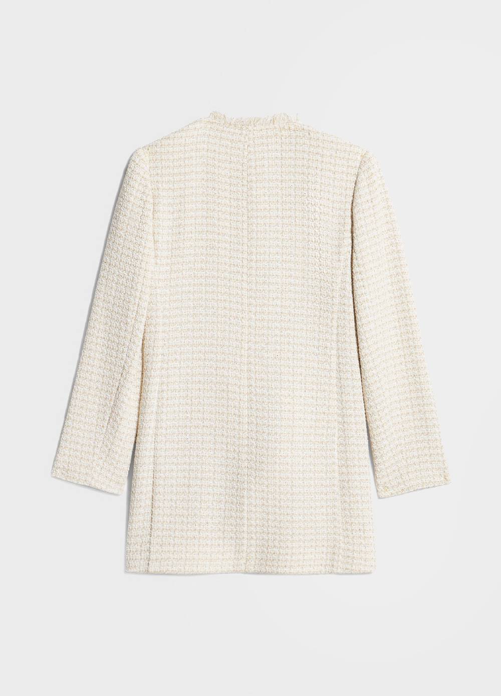 LES COPAINSBlazer lungo effetto tweed Sconto