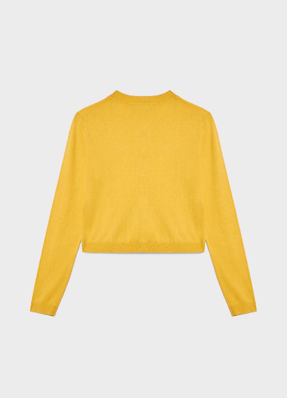LES COPAINSCardigan tricot in seta e cotone Vendite Flash