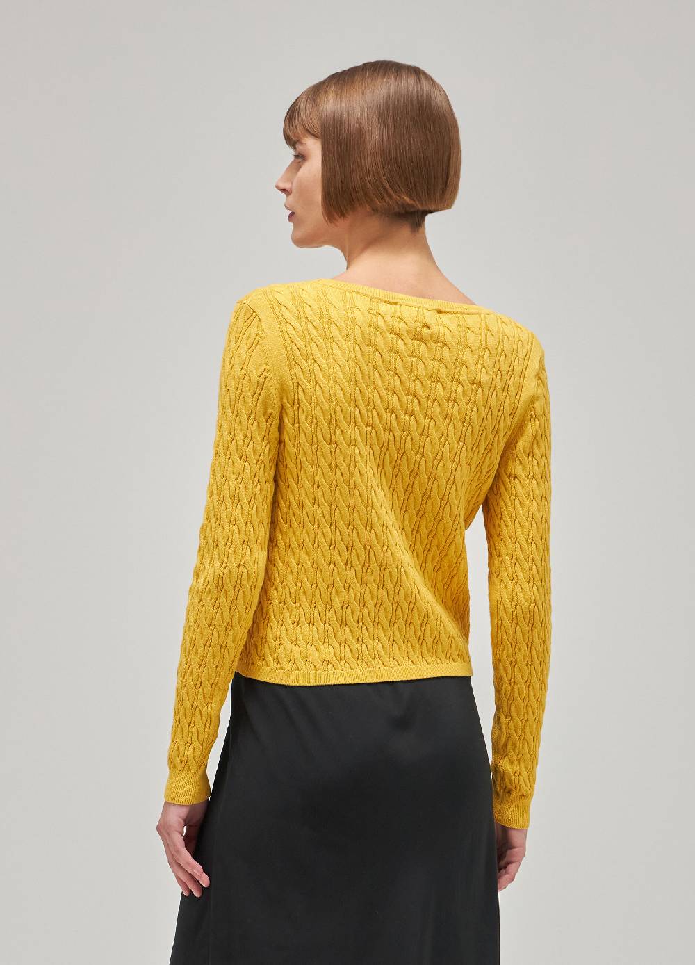 LES COPAINSMaglione tricot in cotone e seta Negozio