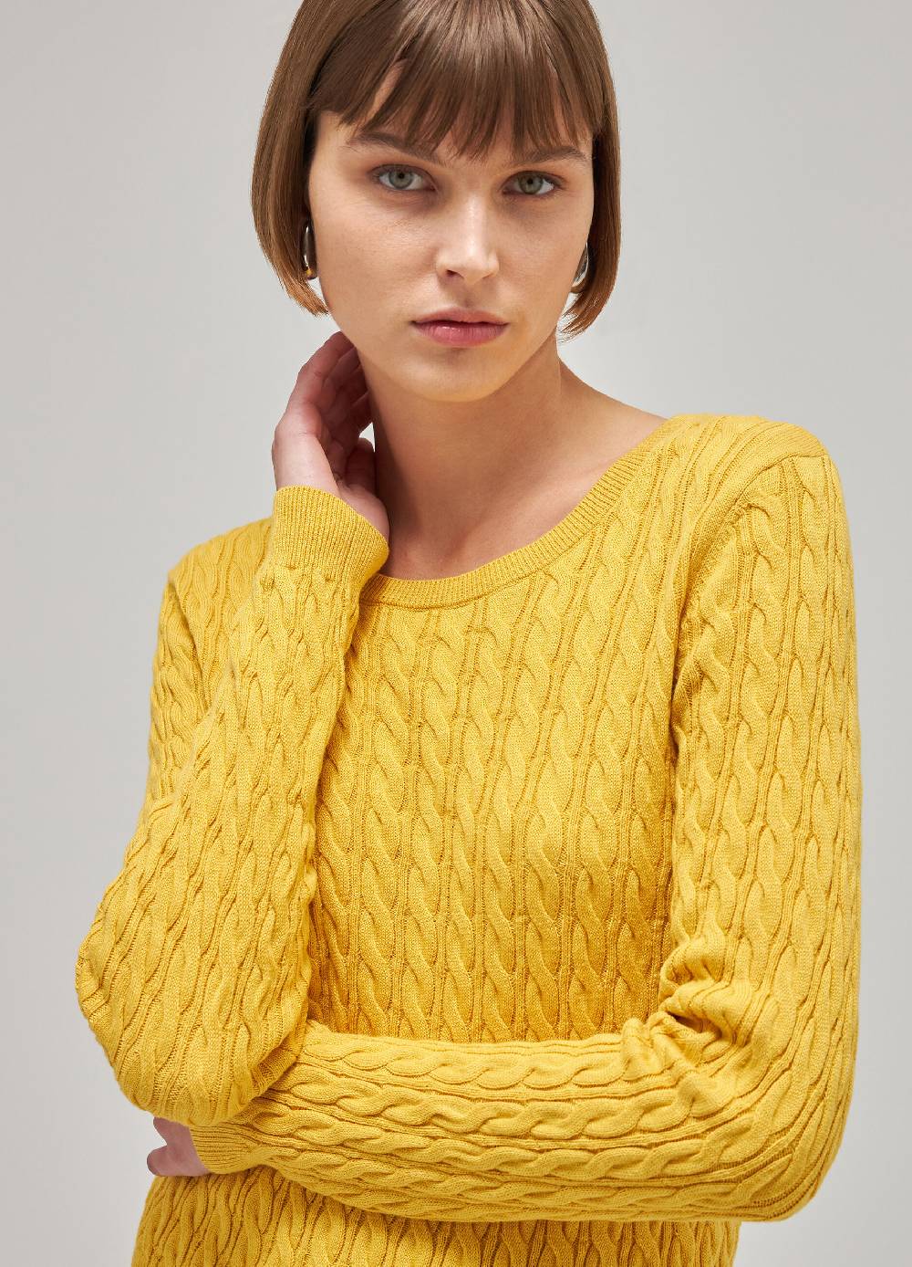 LES COPAINSMaglione tricot in cotone e seta Negozio