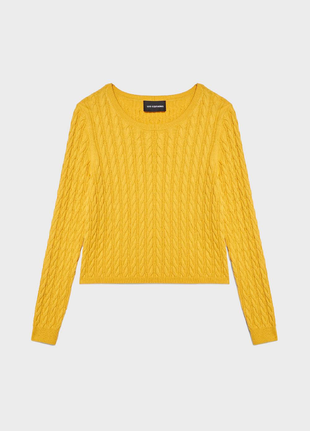 LES COPAINSMaglione tricot in cotone e seta Negozio