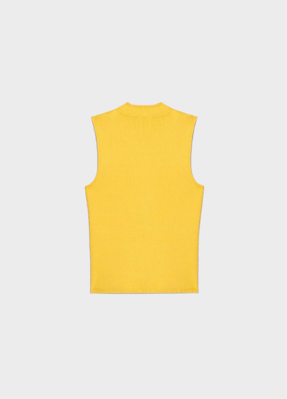 LES COPAINSTop tricot collo alto in misto viscosa Nuova