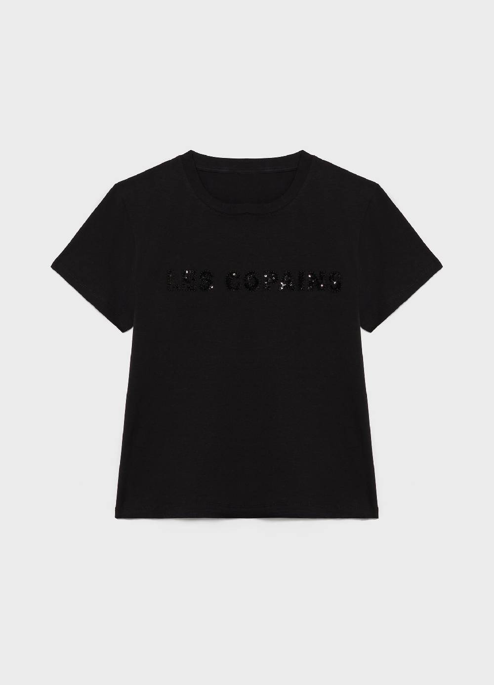 LES COPAINST-shirt a mezza manica in cotone stretch 2025