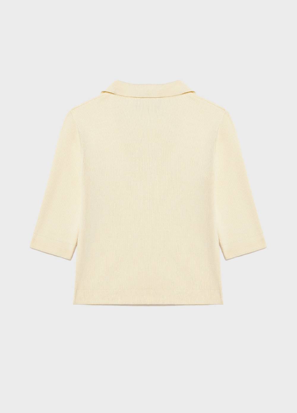LES COPAINSMaglia tricot a costine In Linea