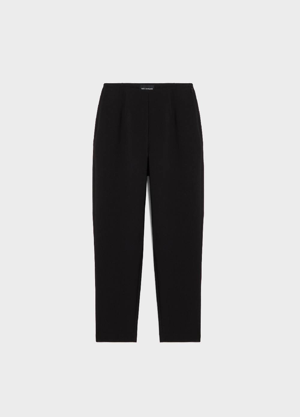 LES COPAINSPantaloni slouchy in crepe Promozione