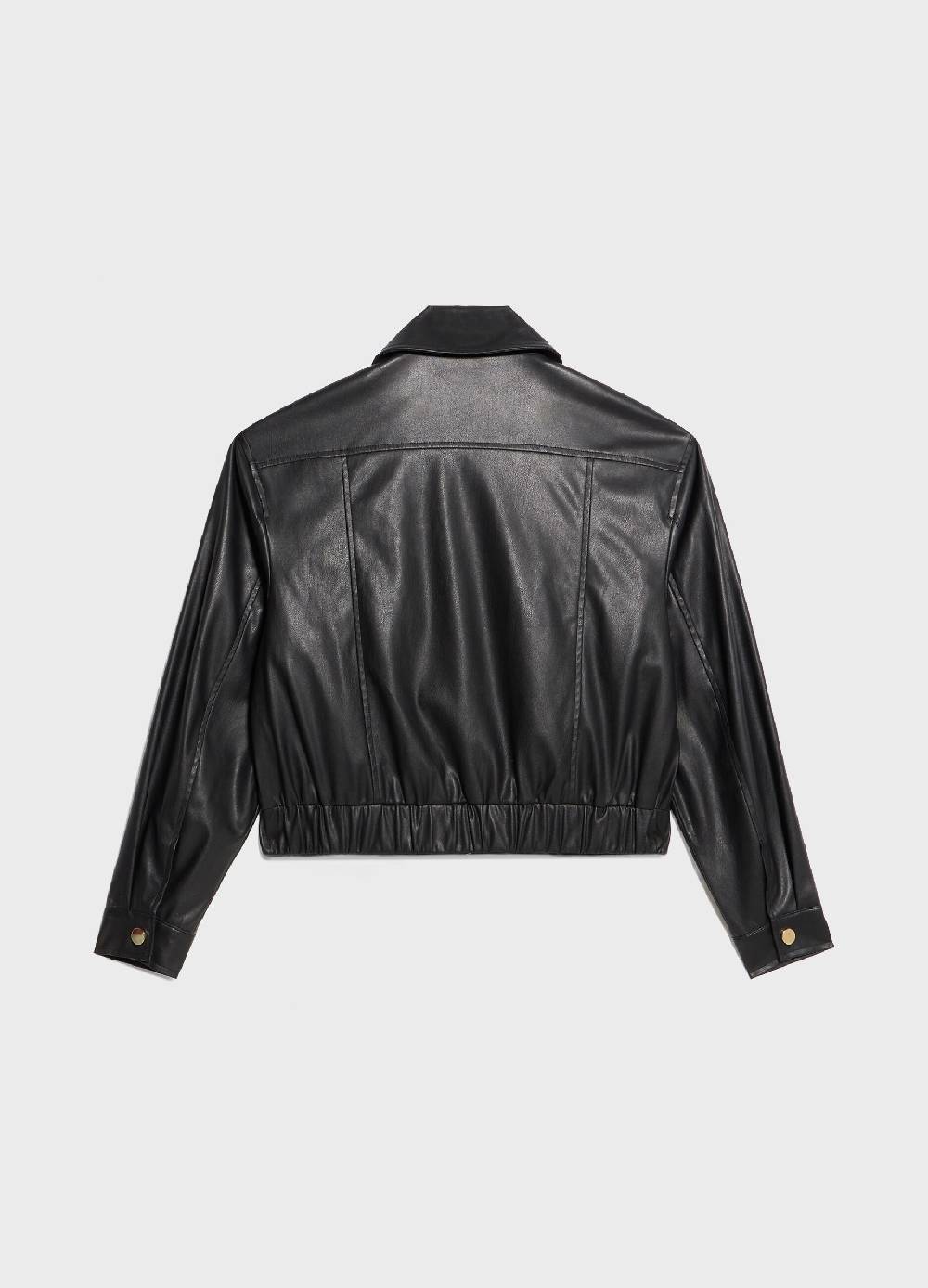 LES COPAINSBomber cropped in ECOpelle Negozi Online