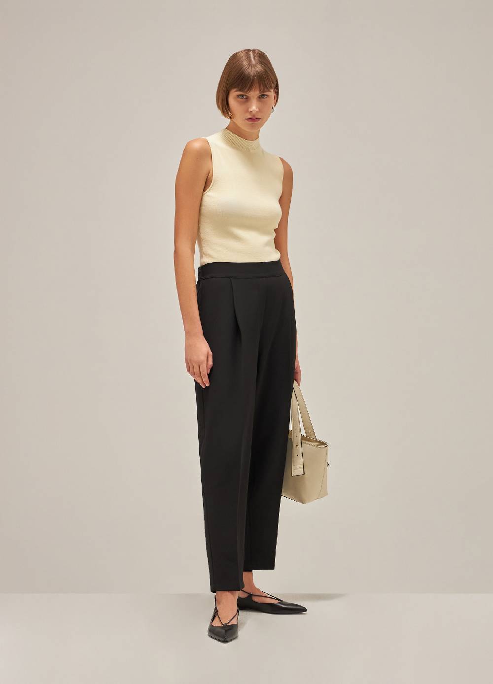 LES COPAINSPantaloni slouchy con elastico