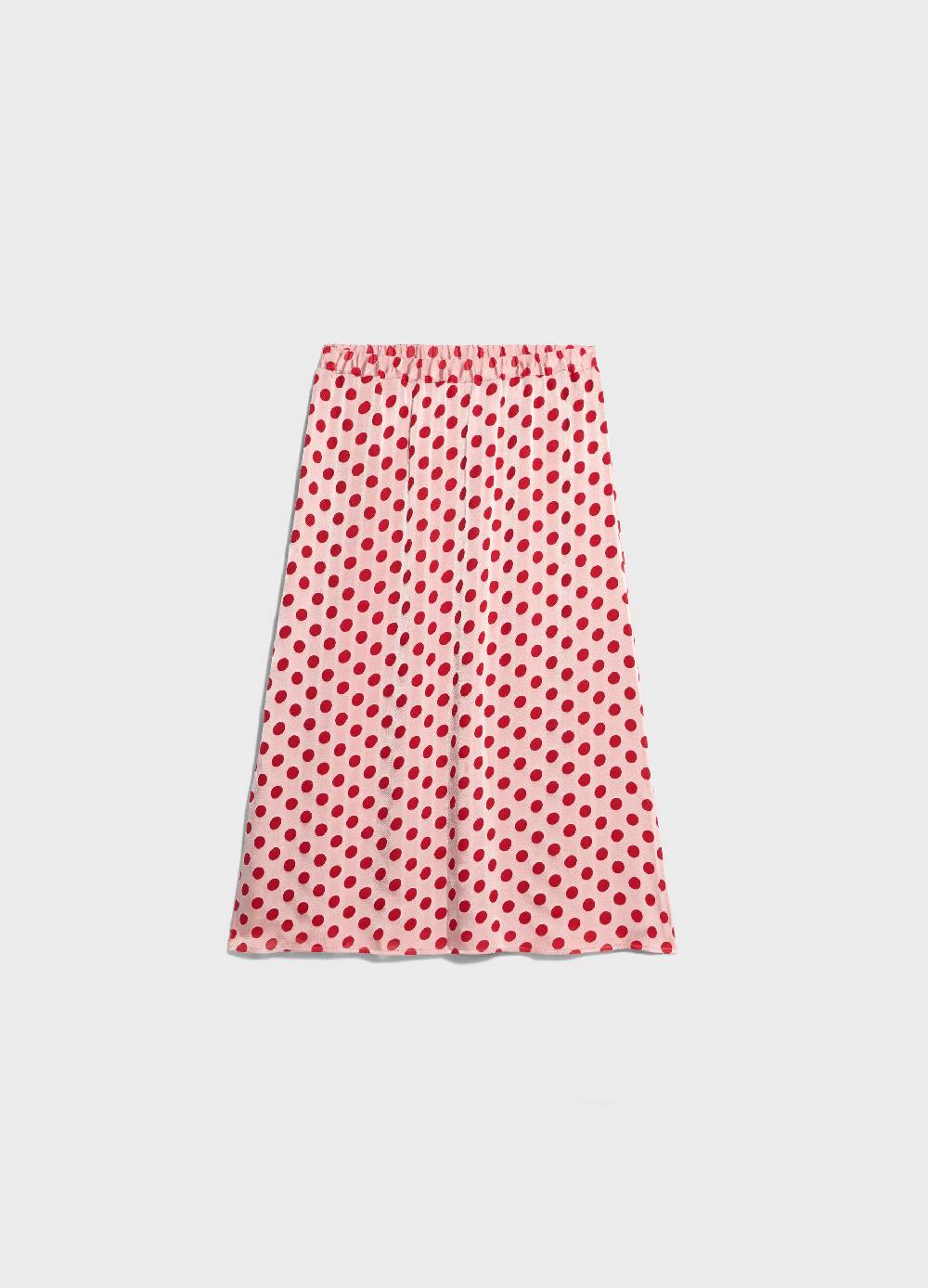 LES COPAINSGonna in misto viscosa a pois Consegna Veloce