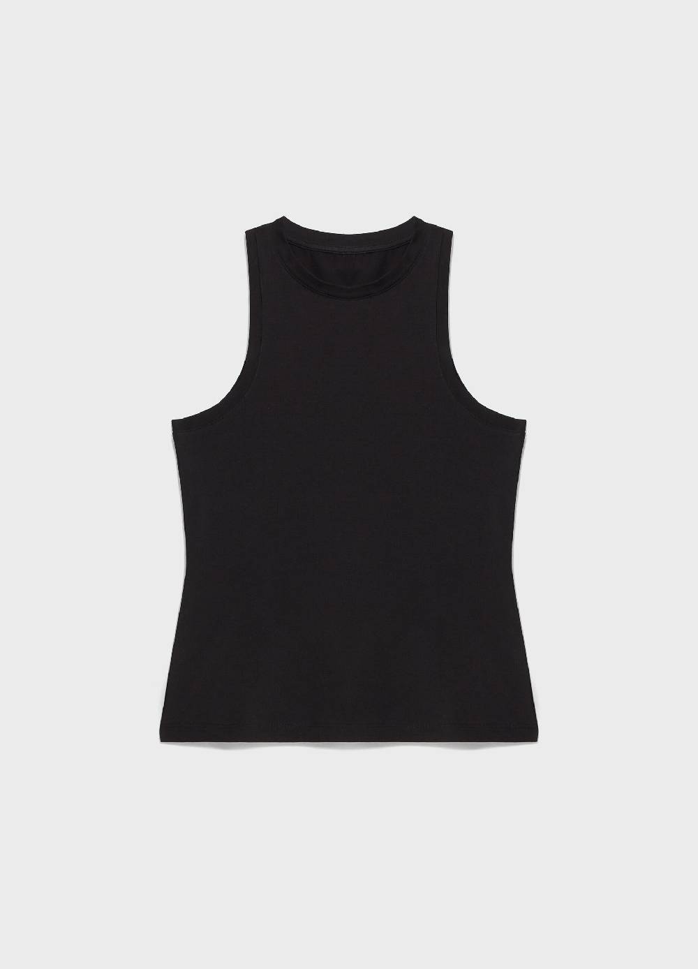 LES COPAINSTop smanicato in cotone stretch Presa