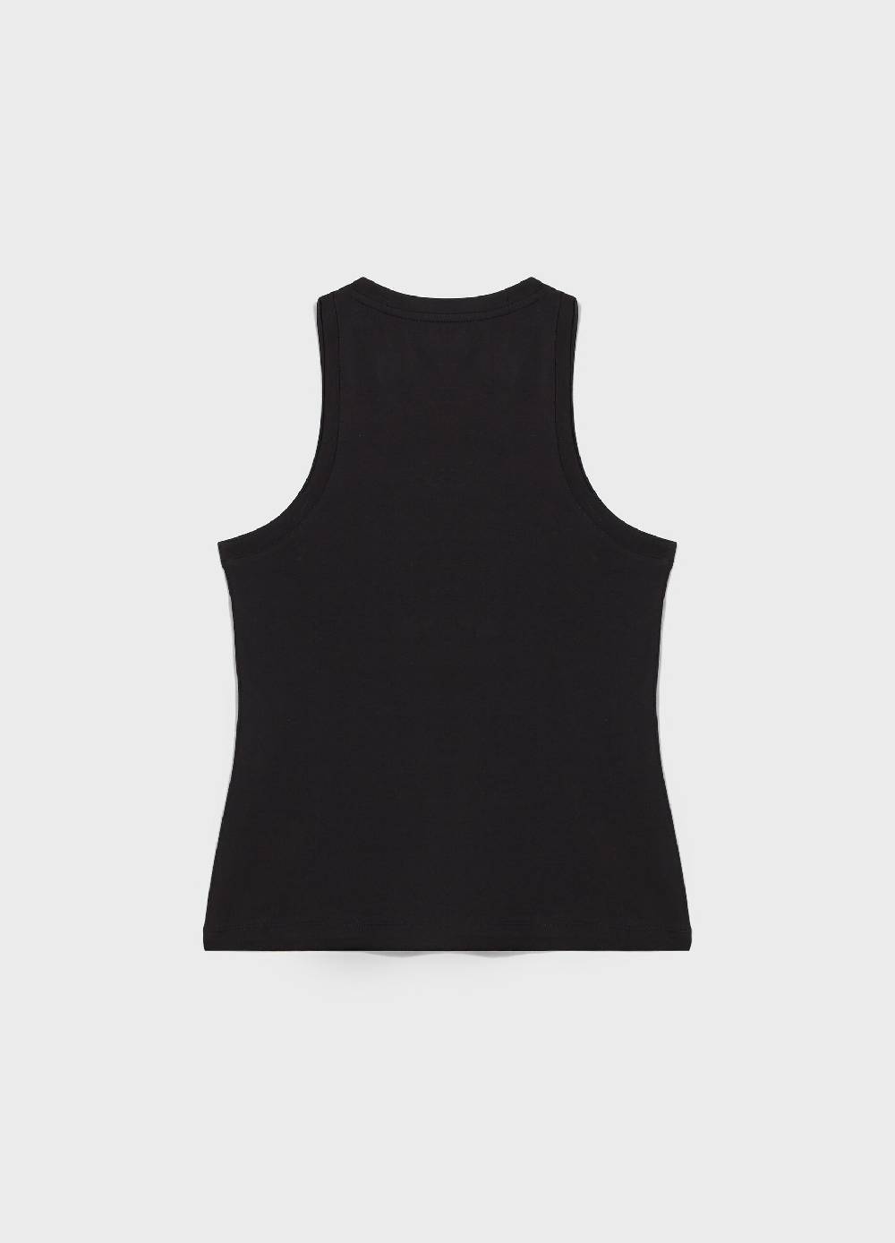 LES COPAINSTop smanicato in cotone stretch Presa
