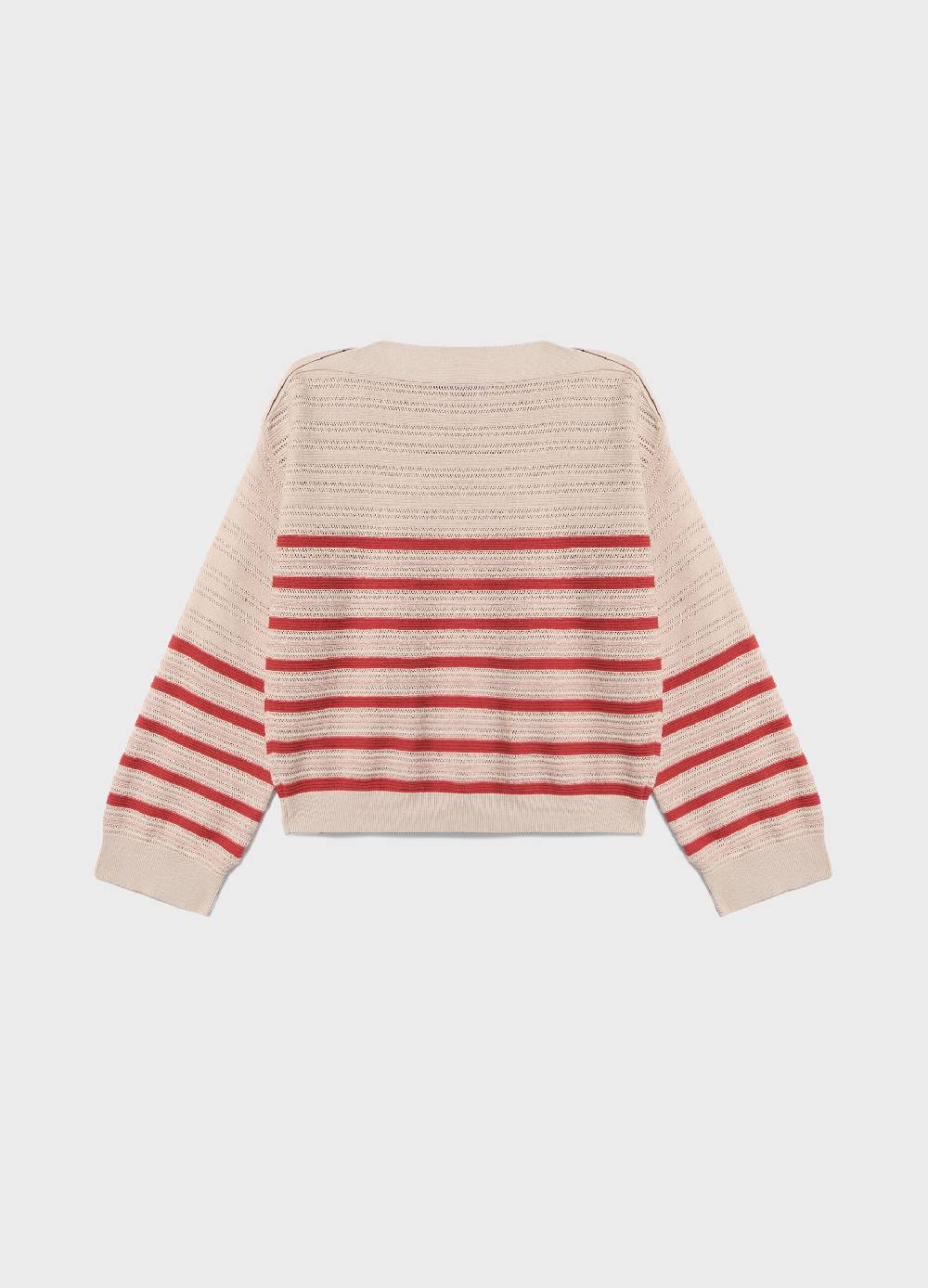 LES COPAINSMaglione tricot mix di punti In Vendita