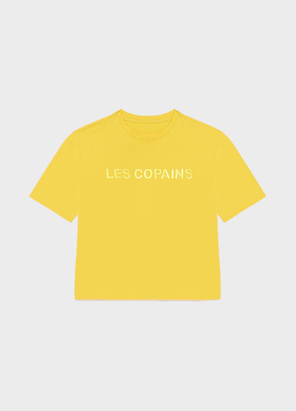 LES COPAINST-shirt logata in puro cotone Offerte