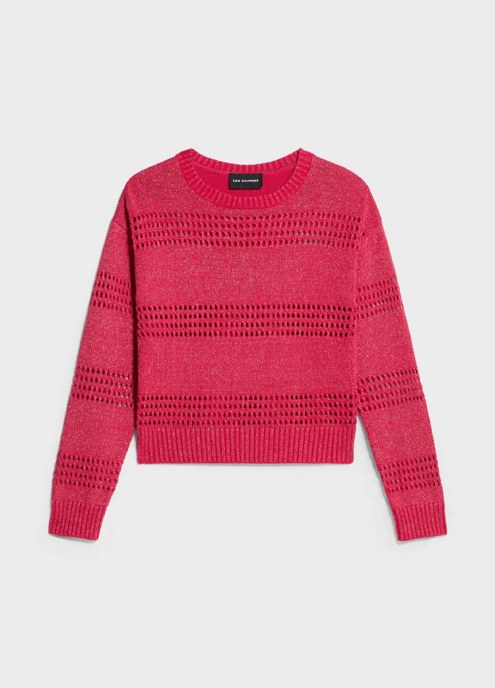 LES COPAINSMaglione tricot in seta e cotone 2025