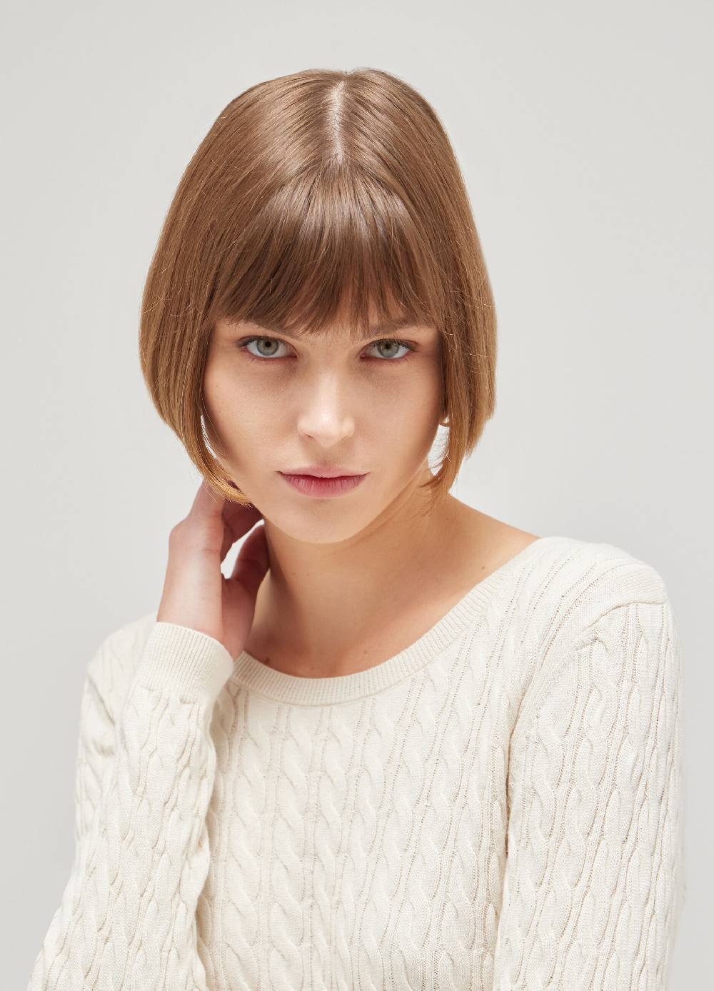 LES COPAINSMaglione tricot in cotone e seta Nuovo