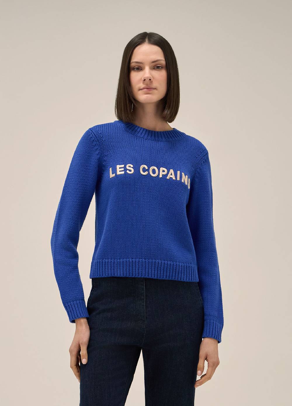 LES COPAINSMaglione tricot girocollo Vendita