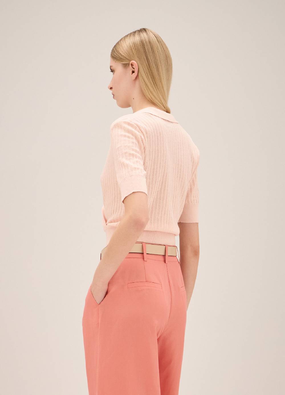LES COPAINST-shirt con scollo a V Presa