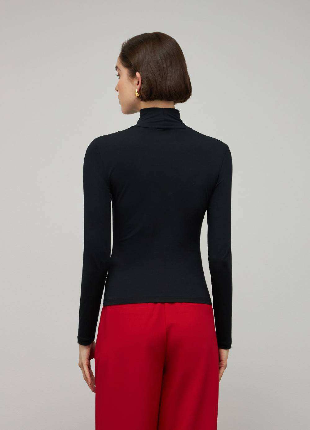 LES COPAINSDolcevita a manica lunga in tessuto stretch Nuovo