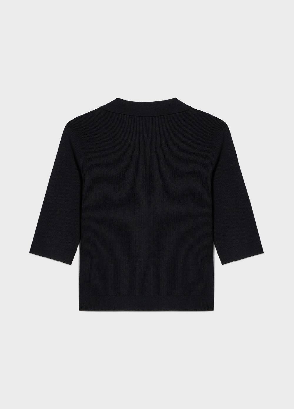 LES COPAINSPolo tricot a costine in misto viscosa Qualità