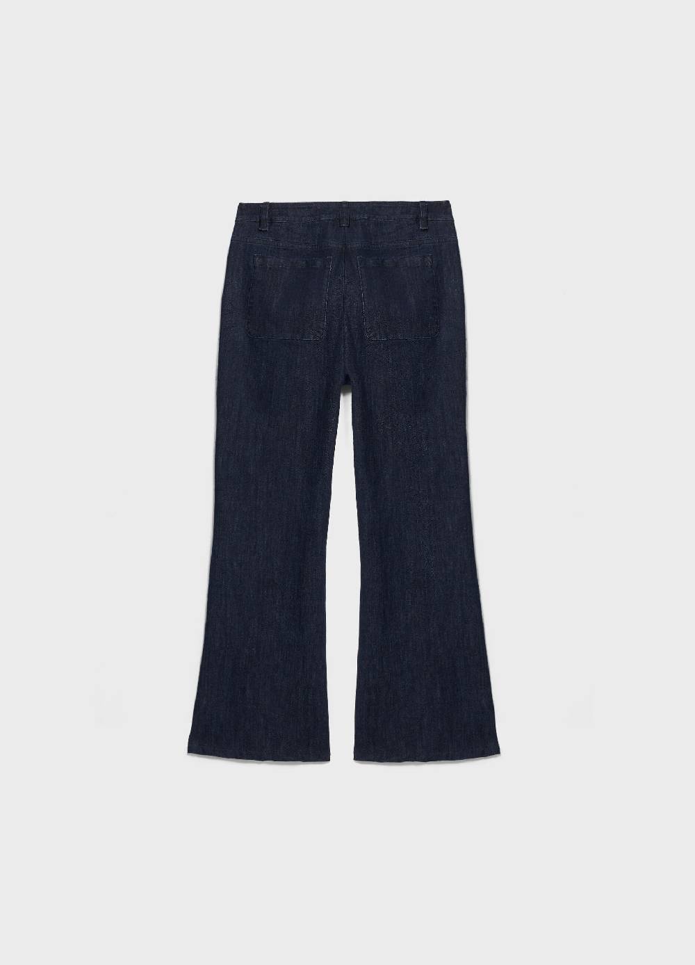 LES COPAINSDenim flare in cotone stretch Spedizione Gratuita