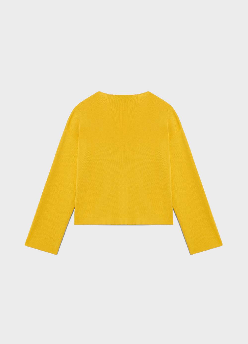 LES COPAINSMaglia tricot con scollo a V in misto viscosa Negozi Online