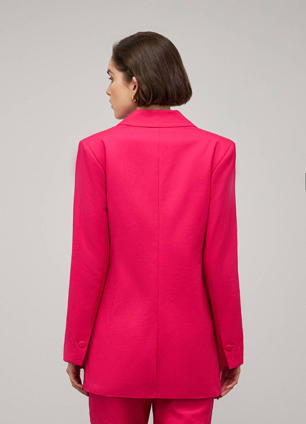 LES COPAINSBlazer doppiopetto in cotone stretch Novità