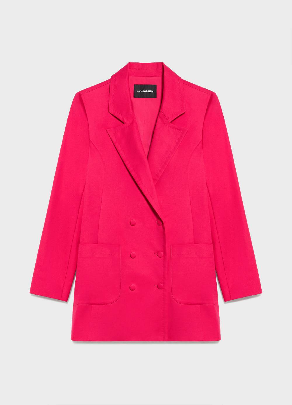 LES COPAINSBlazer doppiopetto in cotone stretch Novità