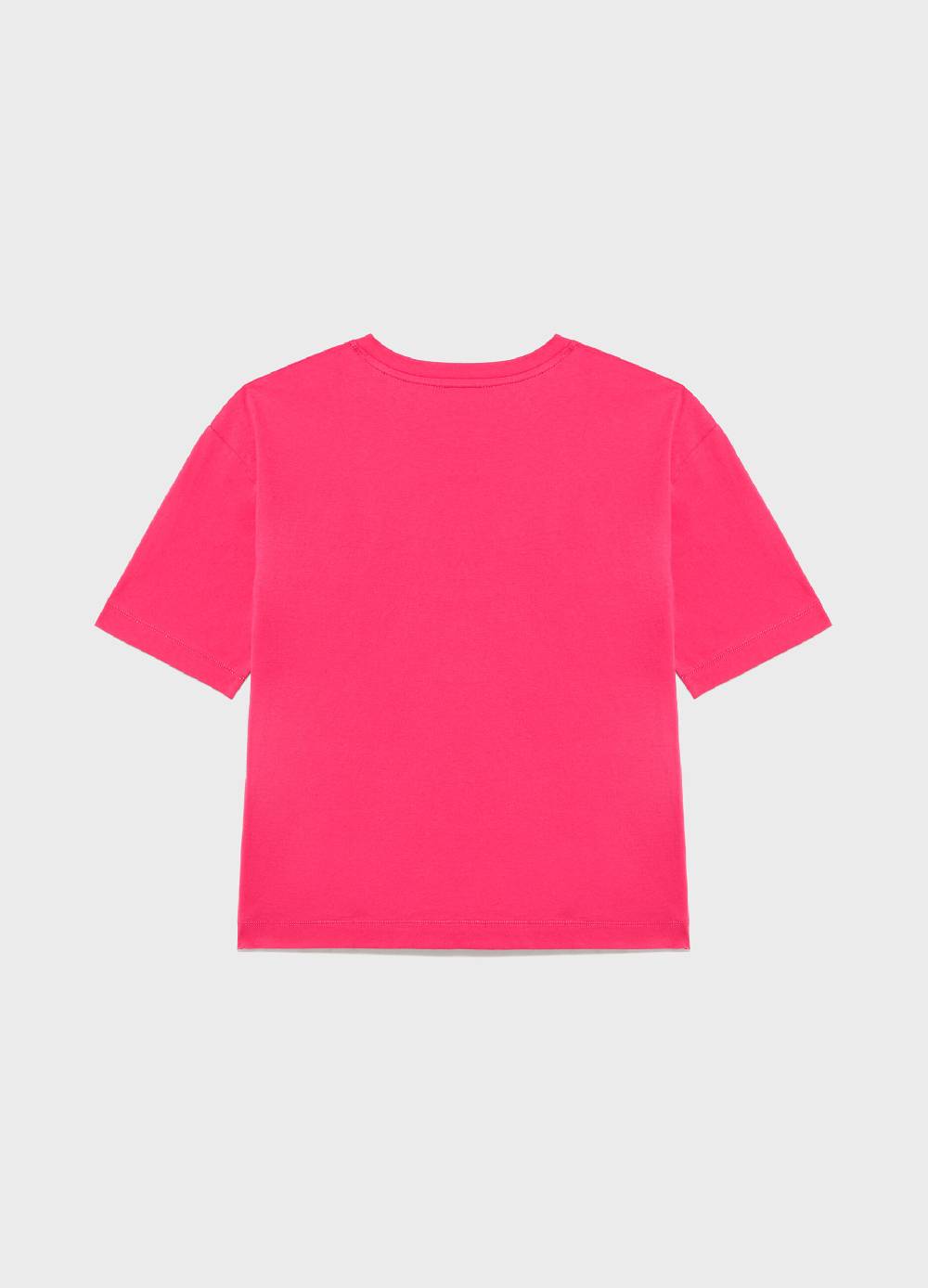 LES COPAINST-shirt logata in puro cotone Offerta