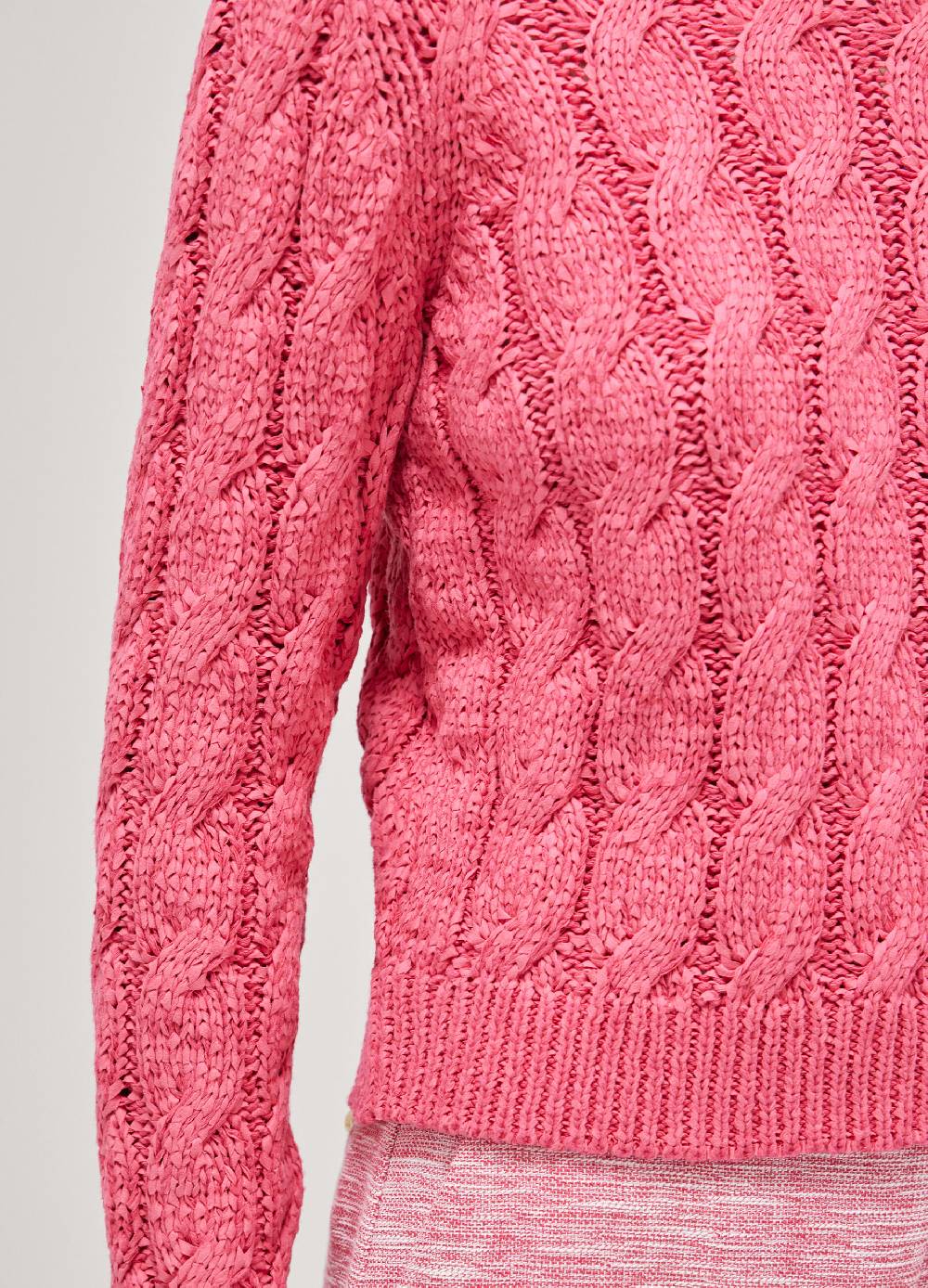 LES COPAINSMaglione tricot a trecce Outlet