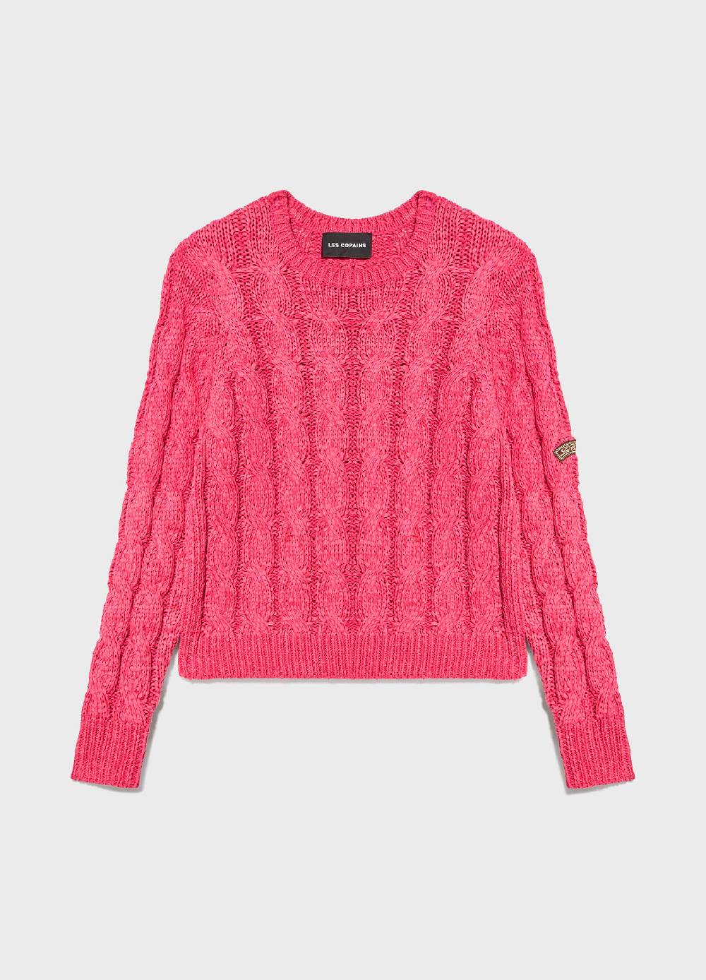 LES COPAINSMaglione tricot a trecce Outlet
